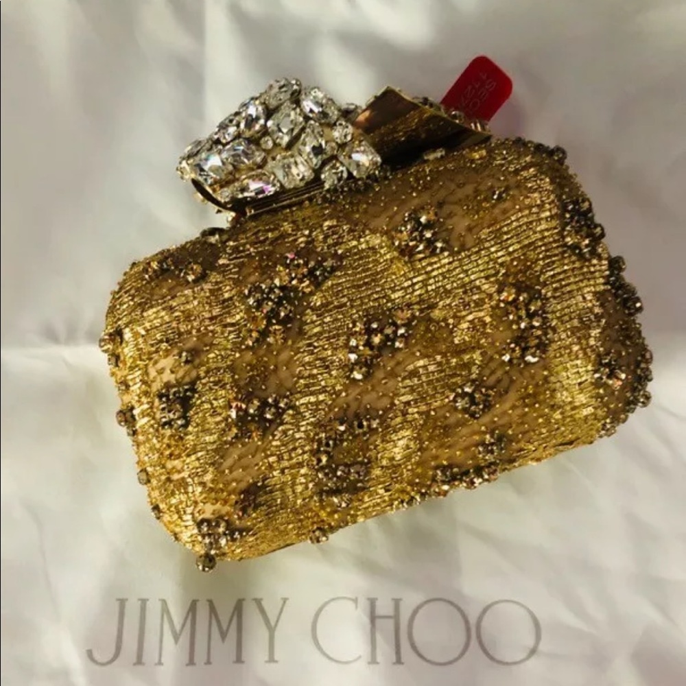 BRAND NEW! SOLD OUT JIMMY CHOO CLOUD CLUTCH
